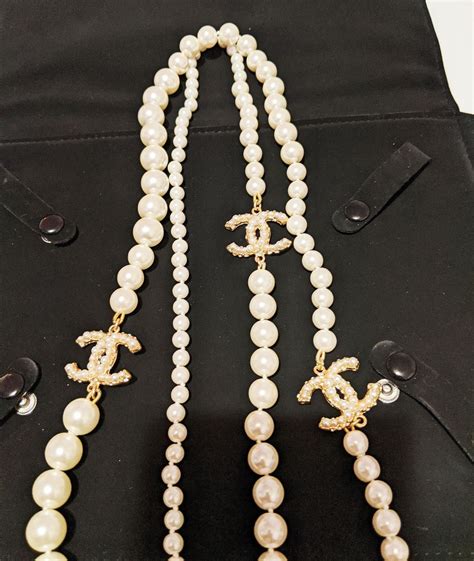 buy Chanel pearl necklace